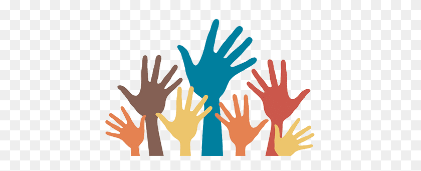 Raising Hands PNG