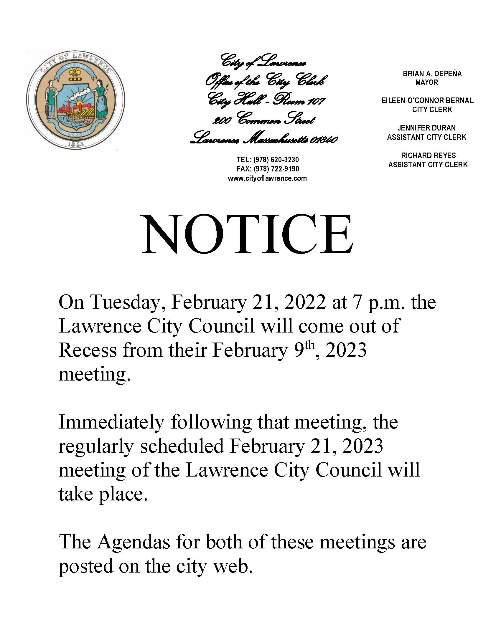 MEMO, Meeting Notice.docx