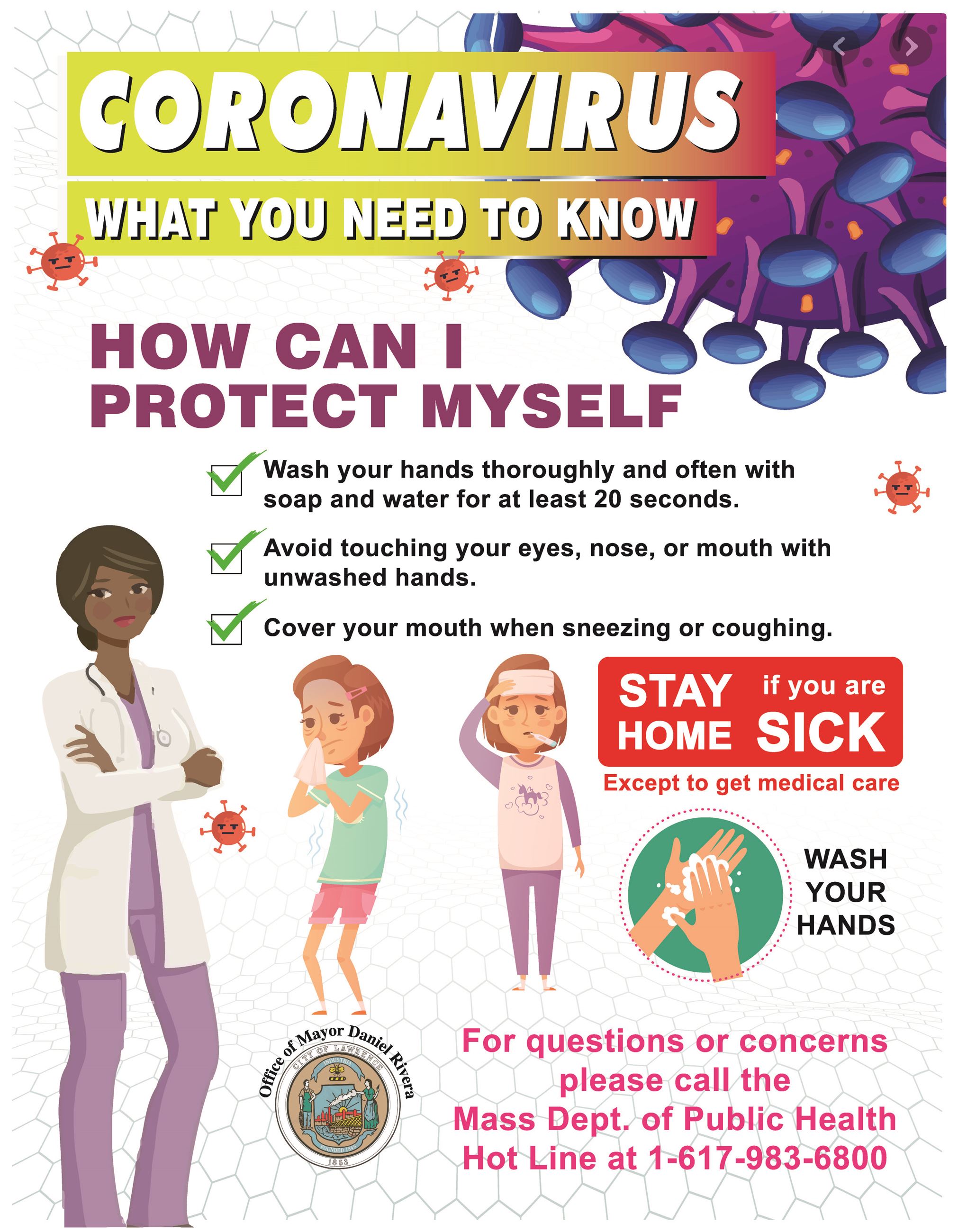 CITY OF LAWRENCE - CORONAVIRUS ENG 8.5x11 FLYER